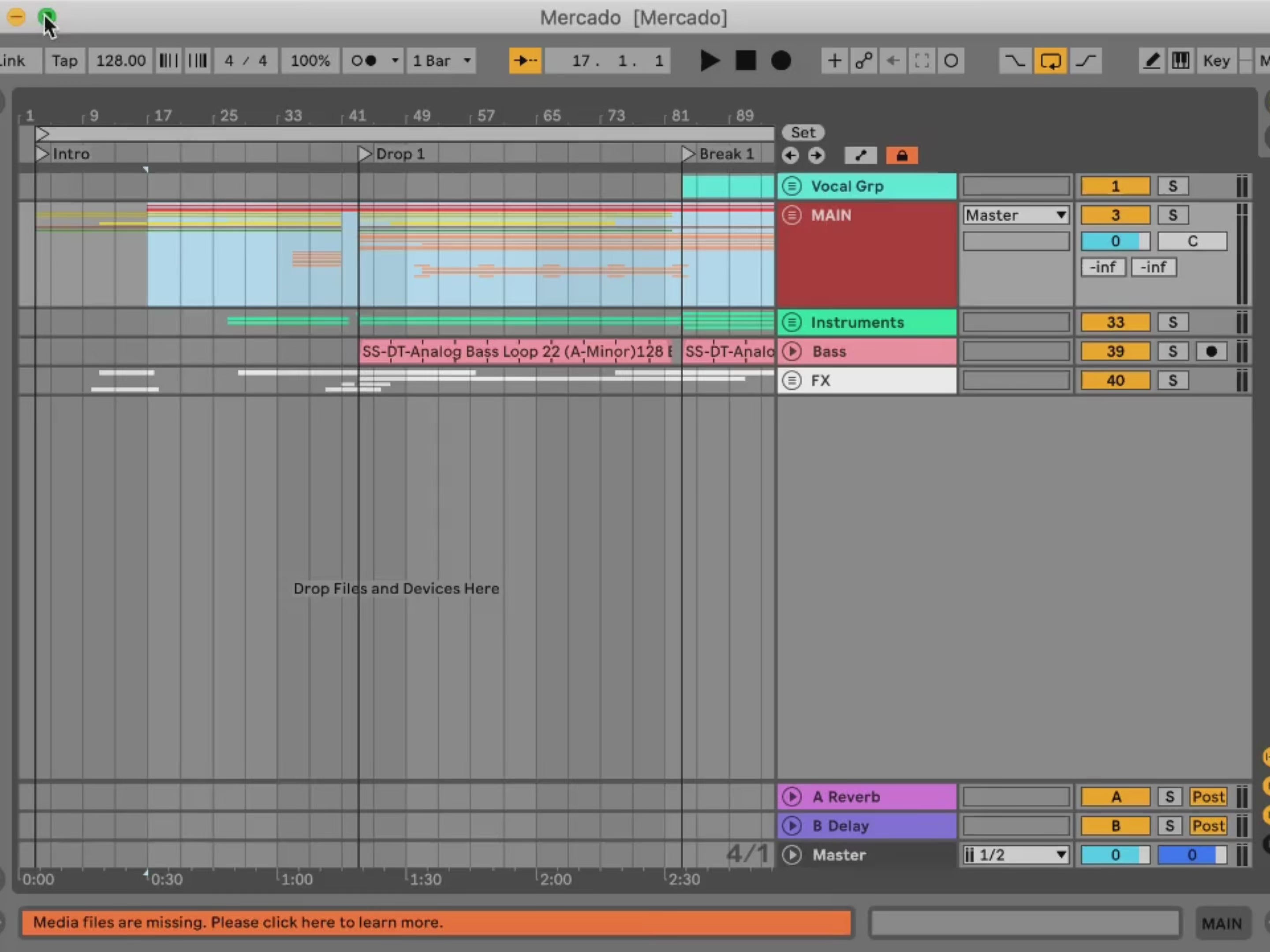 Minimal/Deep Tech Ableton Templates