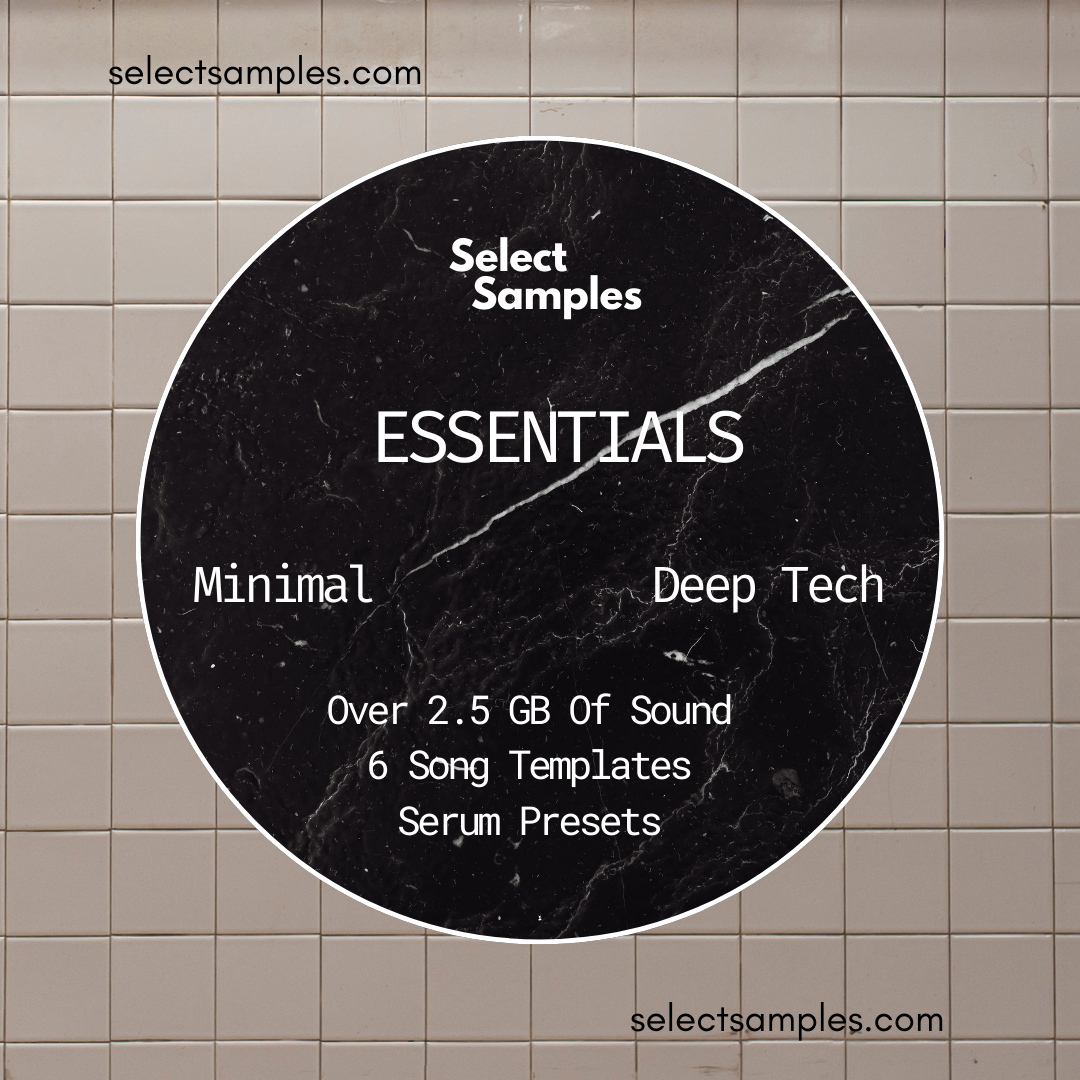 Minimal/Deep Tech ESSENTIALS Sample Pack, Vol. 1 – Select Samples
